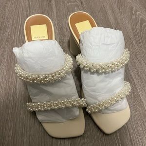 Dolce Vita Noel Heels Vanilla Pearl